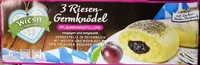 3 Riesen-Germknödel - Pflaumenmusfüllung