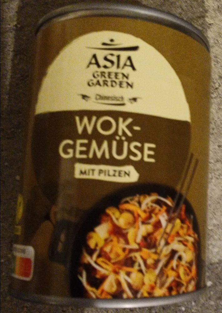 Wok-Pilz-Gemüse