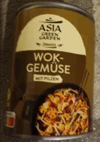 Wok-Pilz-Gemüse
