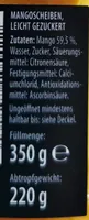 Mango in Scheiben, leicht gezuckert