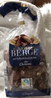 Erdnussberge mit Vollmilchschokolade