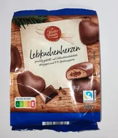 Gefüllte Lebkuchenherzen - Vollmilchschokolade