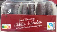 Feine Nürnberger Oblaten-Lebkuchen Zartbitterschokolade
