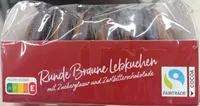 Runde Braune Lebkuchen
