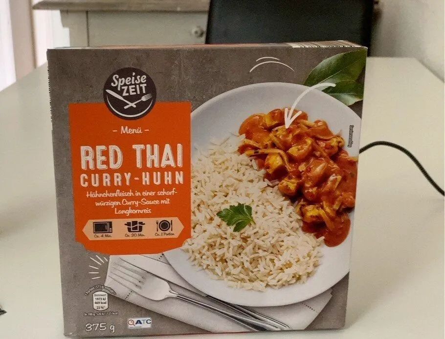 red thai curry huhn