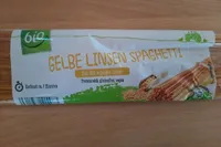 Gelbe Linsen Spaghetti