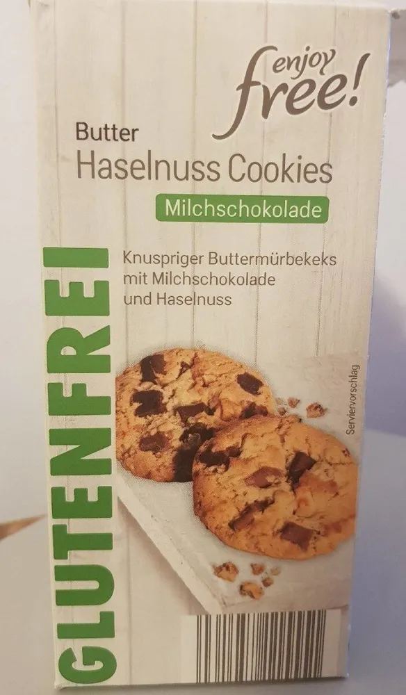Butter Haselnuss Cookies