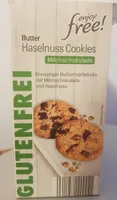 Butter Haselnuss Cookies