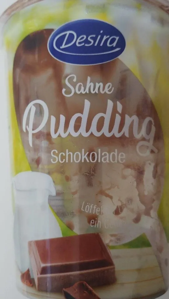Sahne Pudding Schokolade