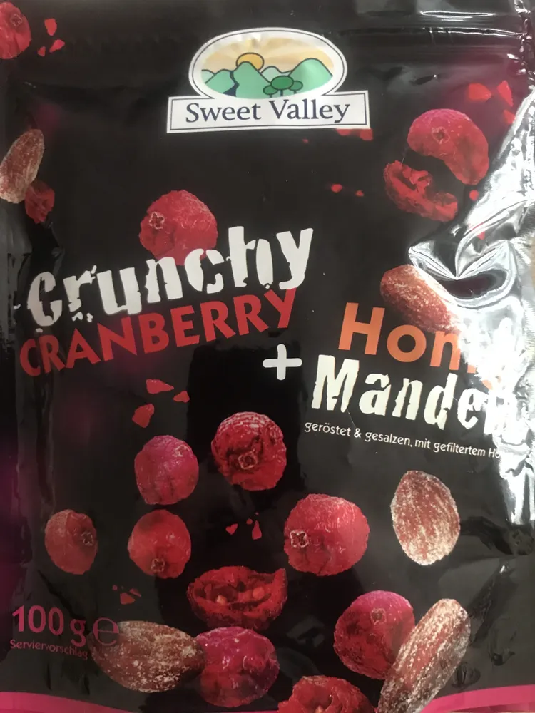 Crunchy Cranberry + Honig Mandeln