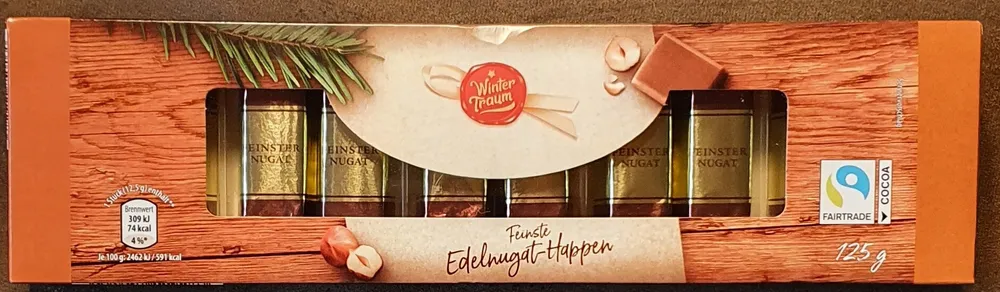 Feinste Edelnugat-Happen