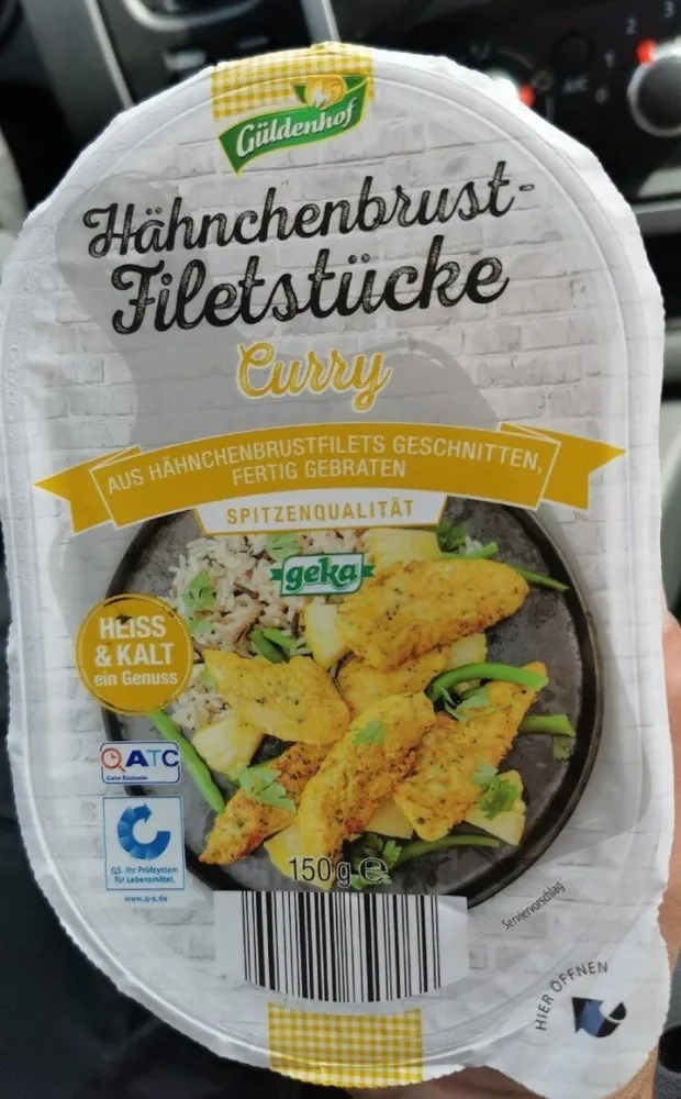 Hähnchenbrust-Filetstücke - Curry