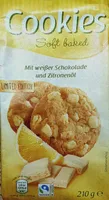 Cookies Soft Baked mit weißer Schokolade und Zitronenöl
