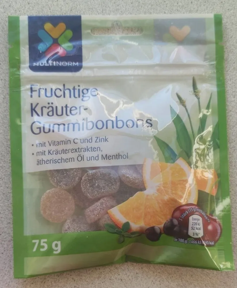 Fruchtige Kräuter-Gummibonbons