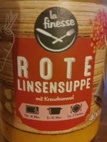 Rote Linsensuppe
