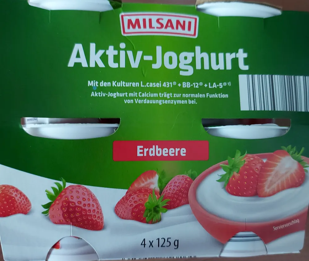 Aktiv Joghurt Erdbeere