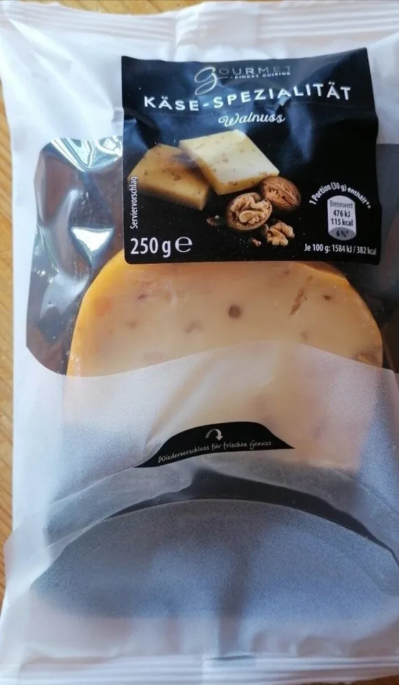 Käse-Spezialität Walnuss