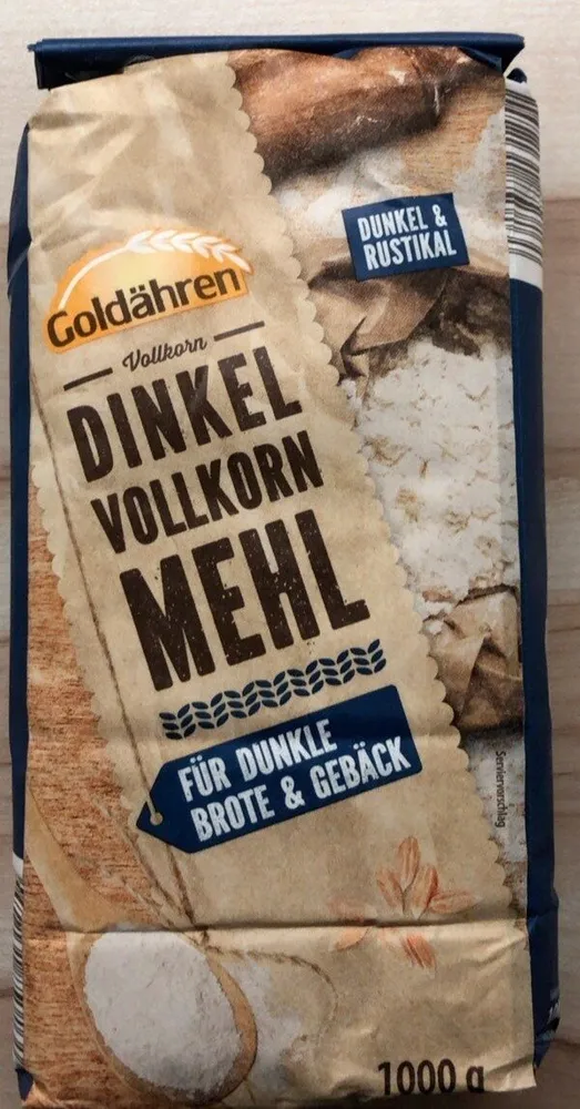 Dinkel-Vollkornmehl, dunkel & rustikal