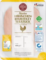 ALDI MEINE METZGEREI Huhn Frisches HÄHNCHEN-BRUSTFILET TEILSTÜCK zum Braten oder für den Grill 1kg 7.99€