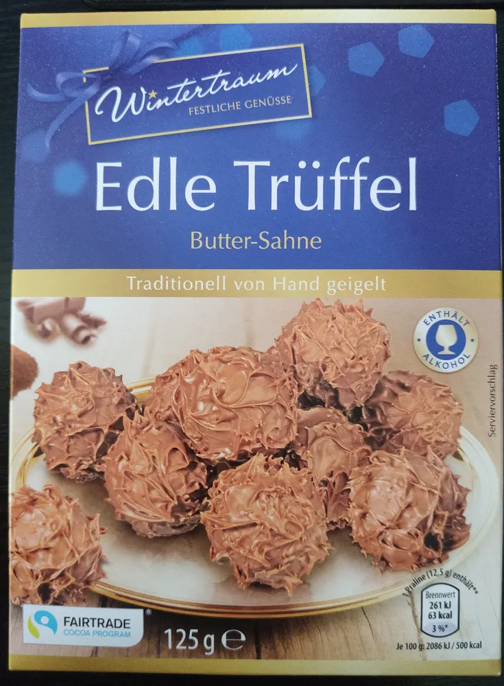 Edle Trüffel - Butter-Sahne