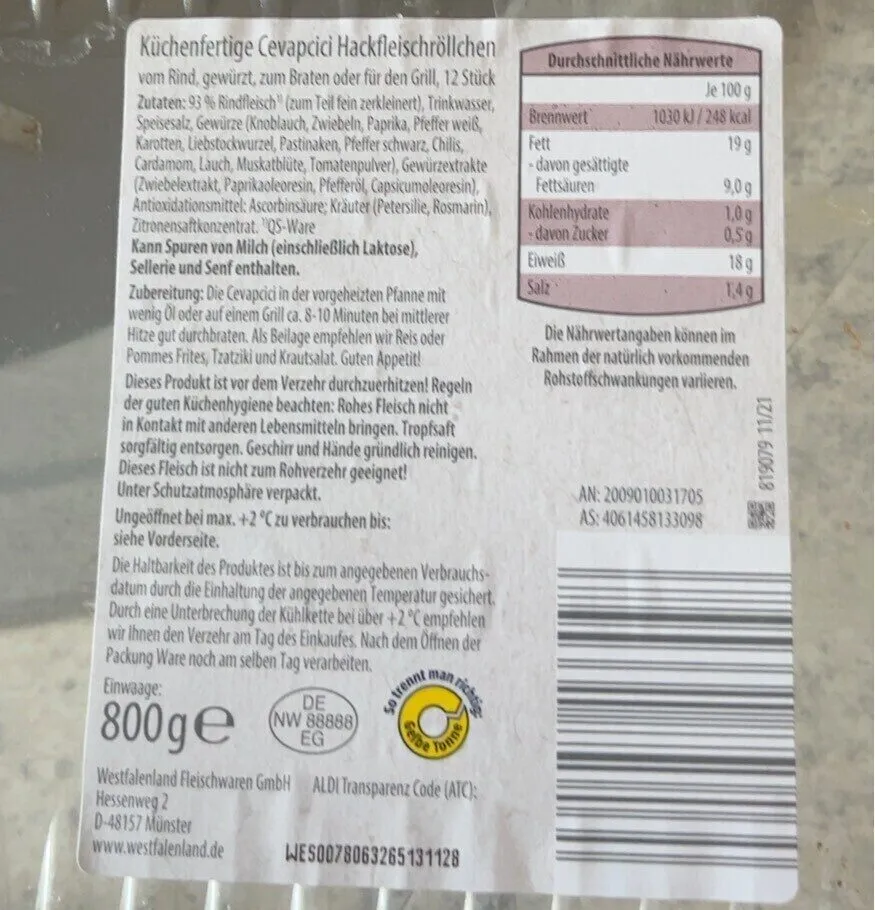 Cevapcici