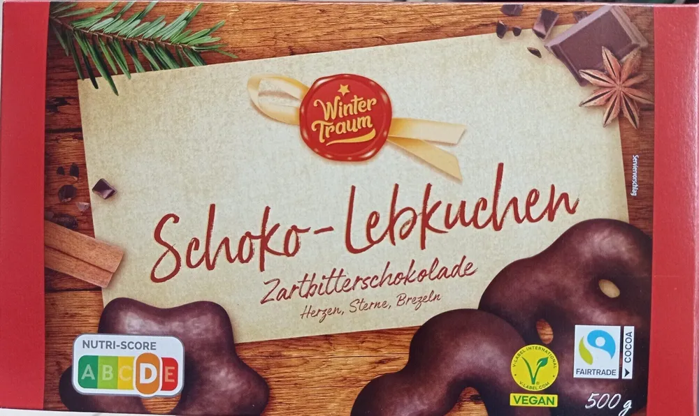 Schoko-Lebkuchen - Zartbitterschokolade