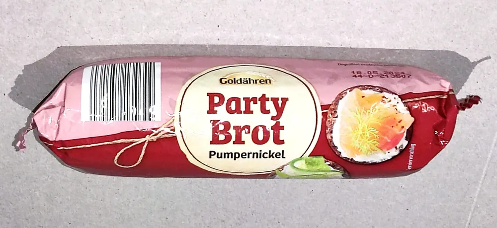 Partybrot - Pumpernickel