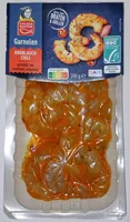 Garnelen, geschält & mariniert - Knoblauch-Chili
