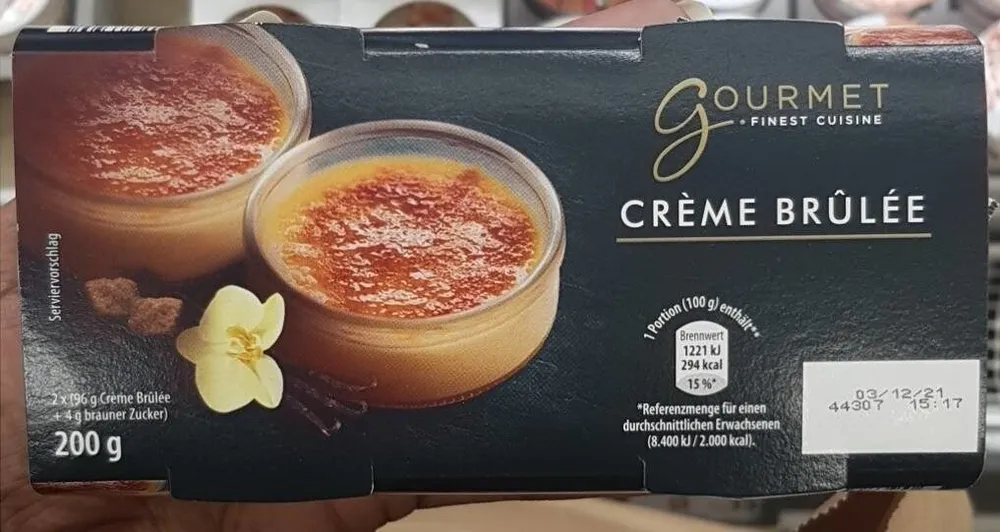 Crème brûlée