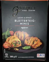 Blätterteig-Minis - Lachs & Spinat