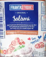 Salami aus Frankreich, mit Haselnuß
