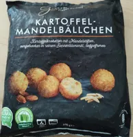 ALDI GOURMET FINEST CUISINE TK-GEMÜSE Kartoffel-Mandelbällchen 500g 1.99€ 1kg 3.98€