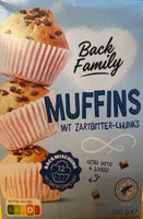 Muffins mit Zartbitter-Chunks