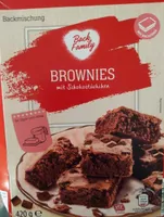 Backmischung-Brownie