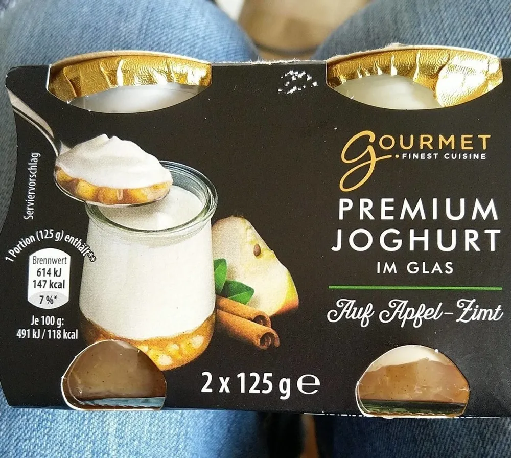 Gourmet Premium Jogurt pomme-canelle