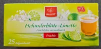 Holuderblüte-Limette Früchtetee