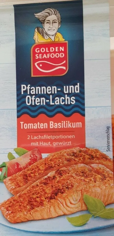 Fisch Pfannen und Ofenlachs Basilikum 1Stk.