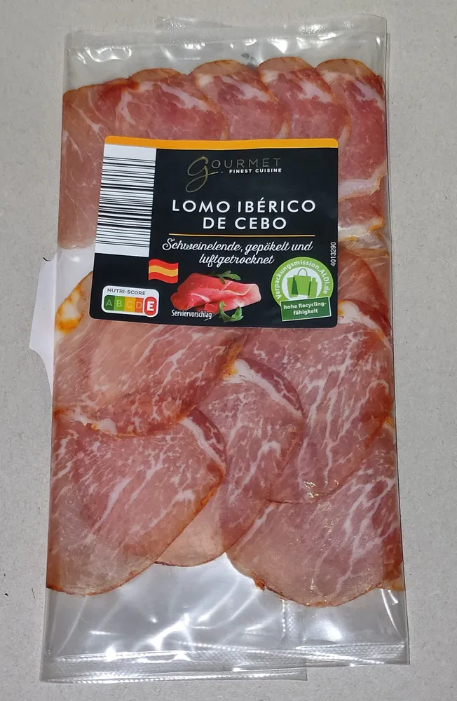 Lomo Iberico de Cebo - Schweinelende, gepökelt & luftgetrocknet