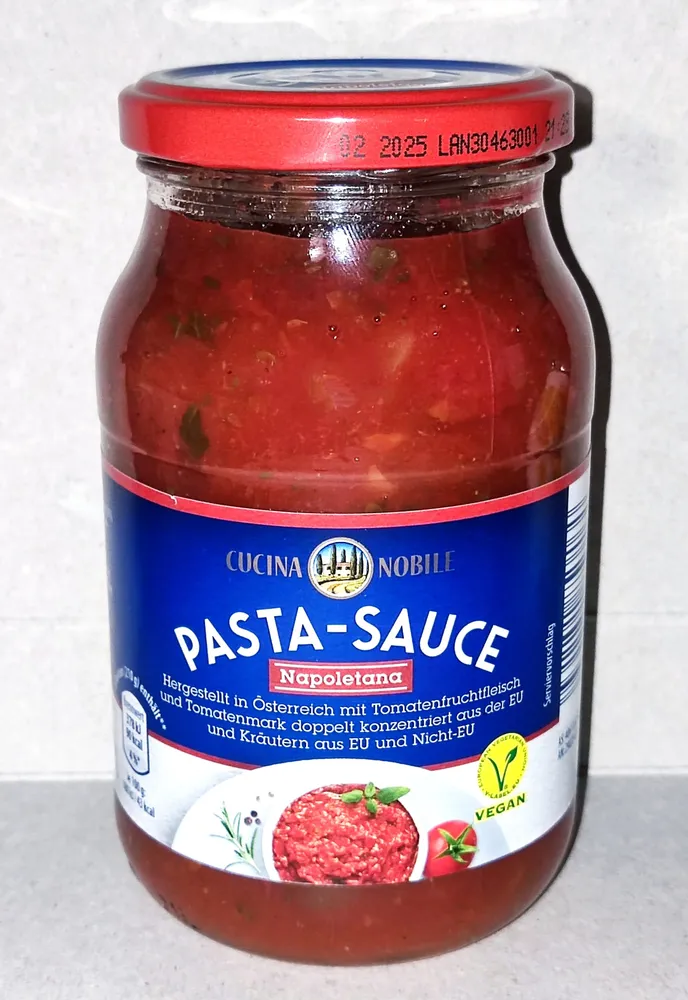 Pastasauce - Napoletana
