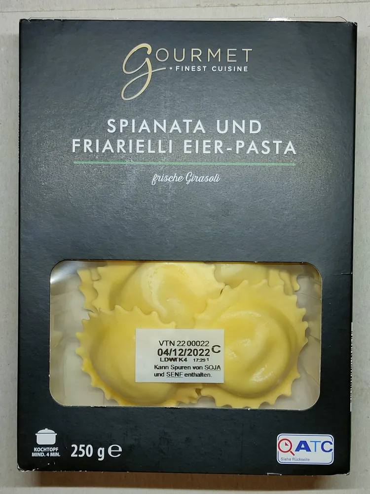 Frische Girasoli - Spianata und Friarielli