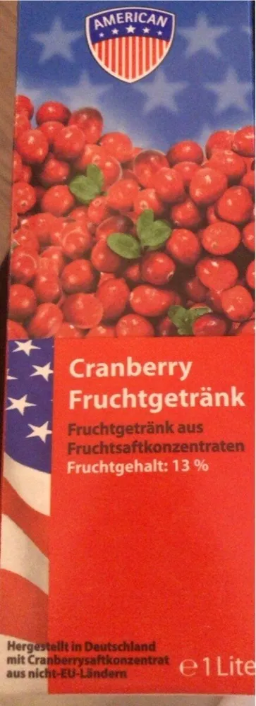 Cranberry Fruchtgetränk