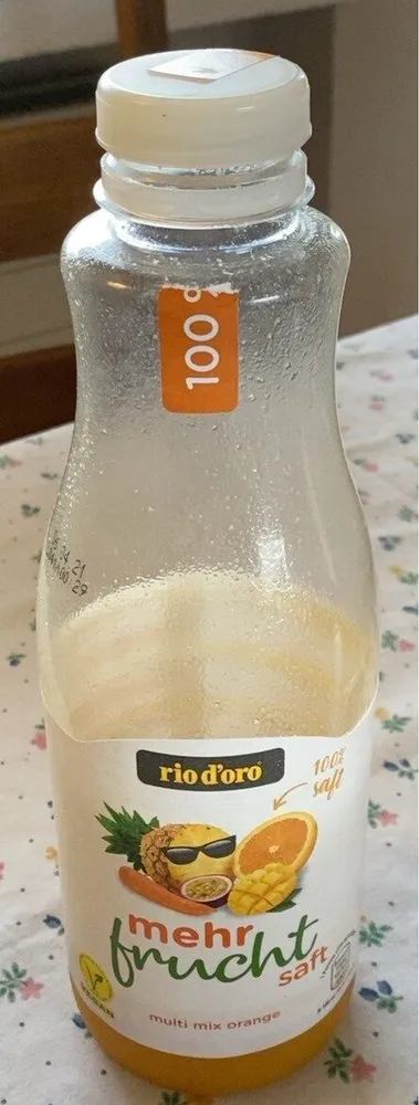 mehr frucht saft multi mix orange