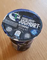 High Protein Heidelbeer-Joghurt-Erzeugnis