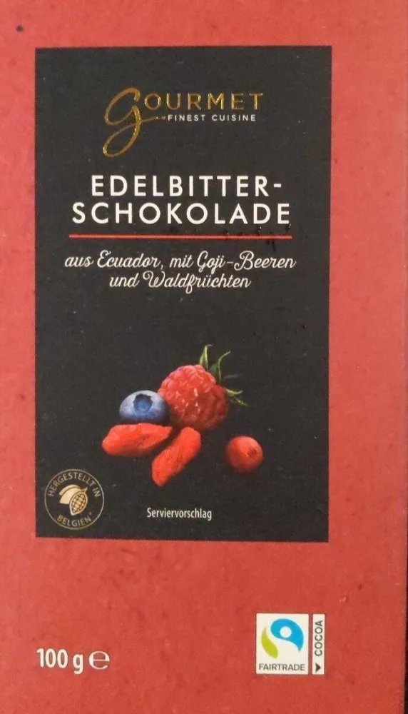 Edelbitterschokolade