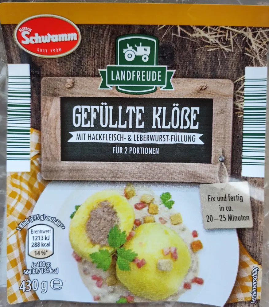 Gefüllte Klöße