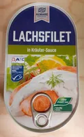 Lachsfilet in Kräuter-Sauce