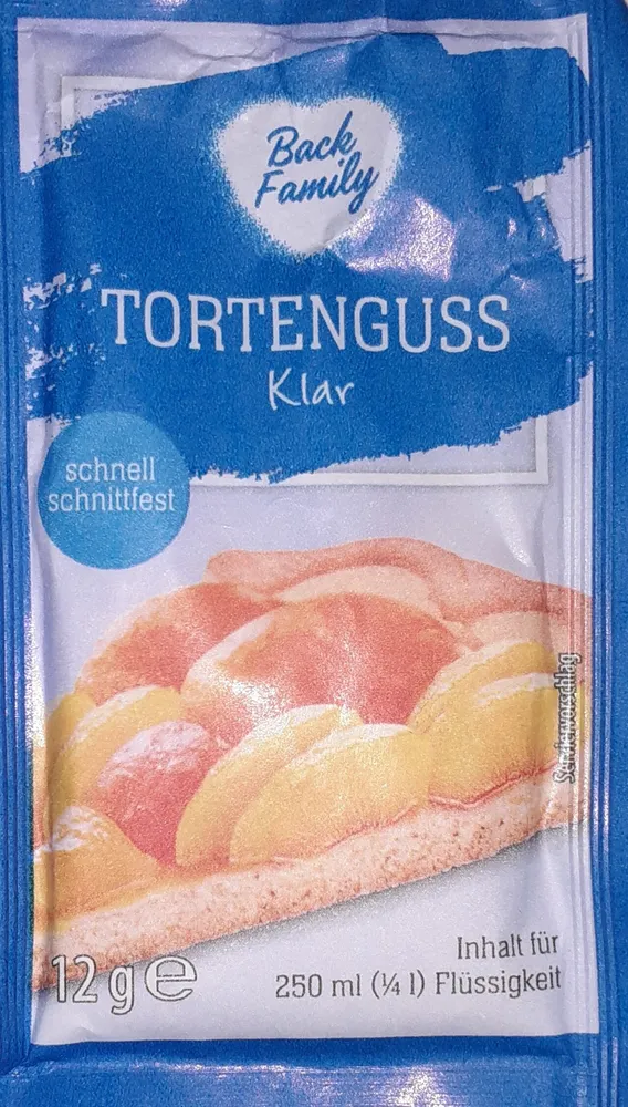 Tortenguss Klar
