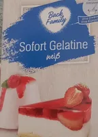 Sofort Gelatine weiß