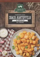 Snack-Kartoffeln mit Knoblauch-Dip