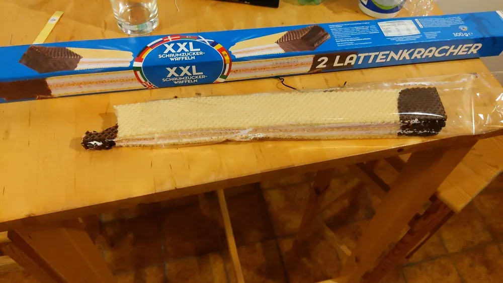 XXL Schaumwaffel
